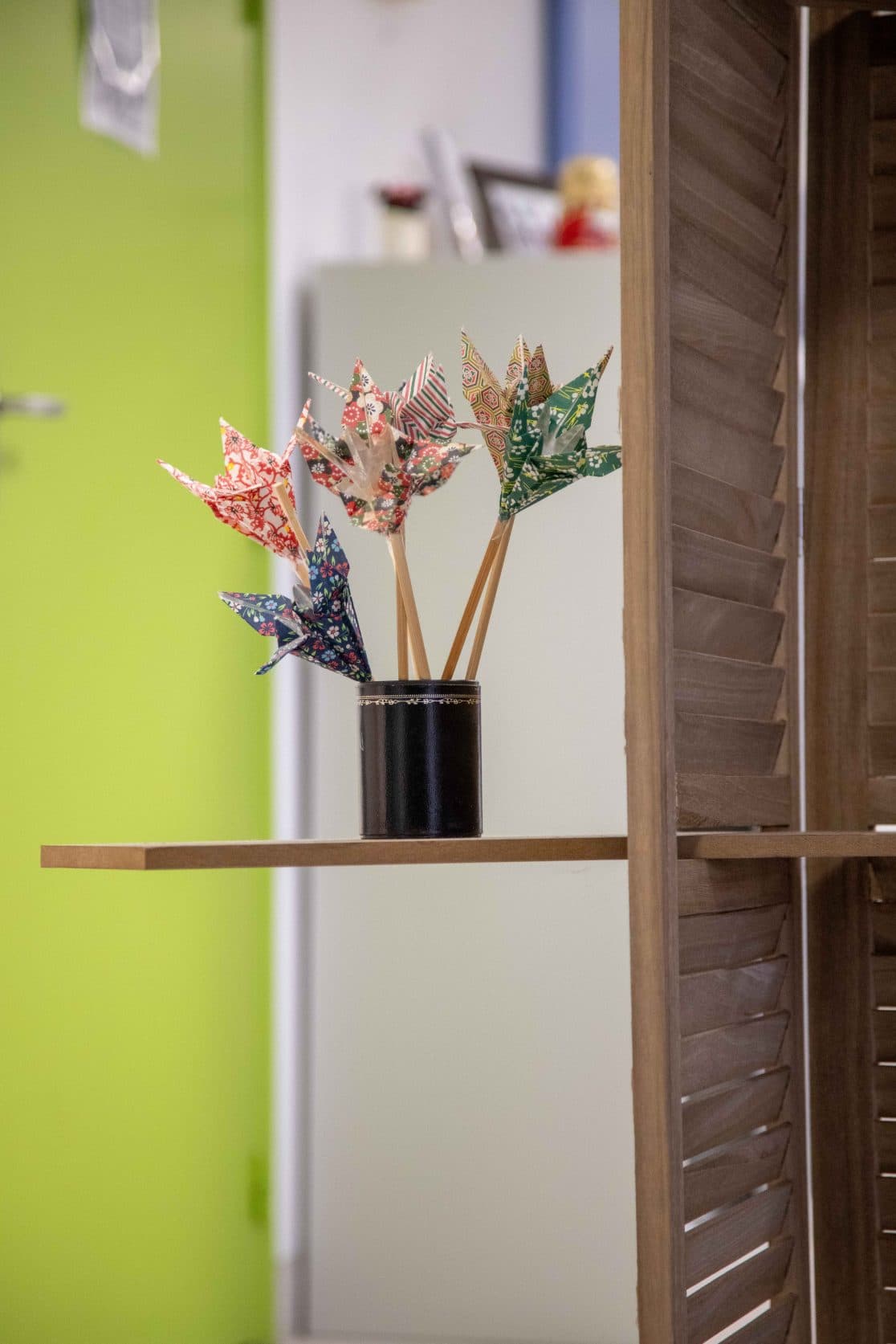 Détail de la décoration du cabinet dentaire du Dr Stéphanie Babu